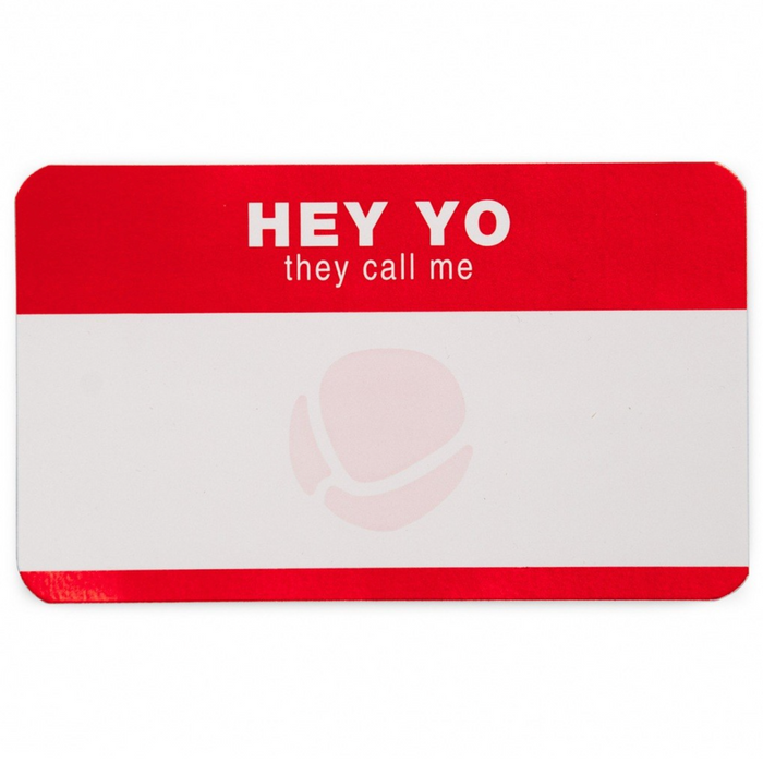 MTN WTF Egg Shell Stickers HEY YO