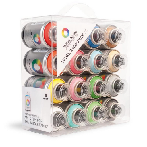 MTN Water Based Workshop pack of 16 suitable for kids