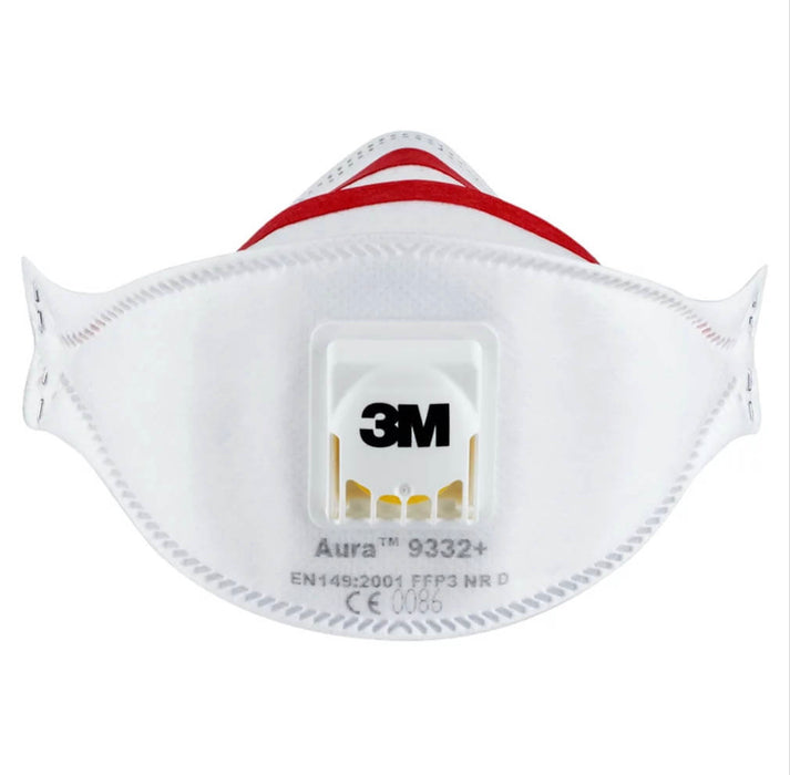 3M3M Aura 9332+ FFP3 Valved Respirator