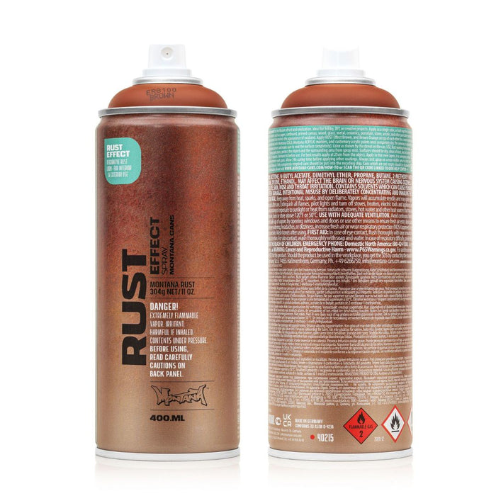 Montana Rust Effect Spray Paint 400ml - Brown