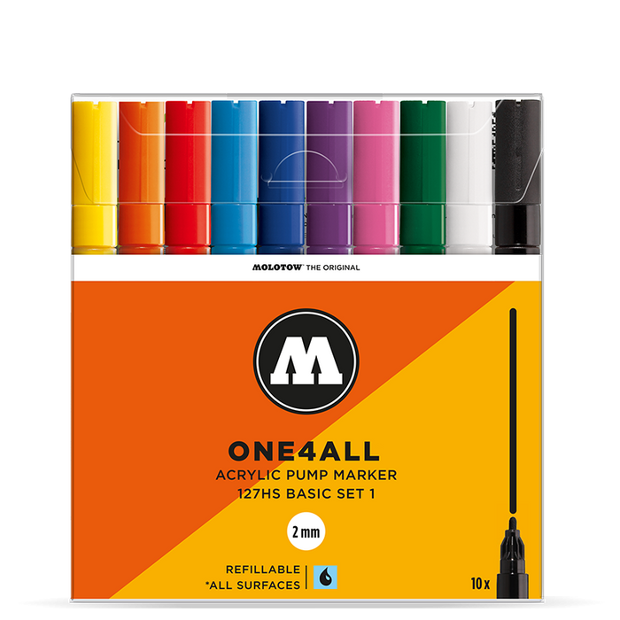 Molotow ONE4ALL 127HS Basic Set 1 (10)