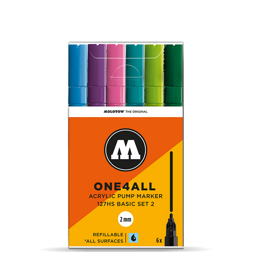 Molotow ONE4ALL 127HS Basic Set 2 (6)