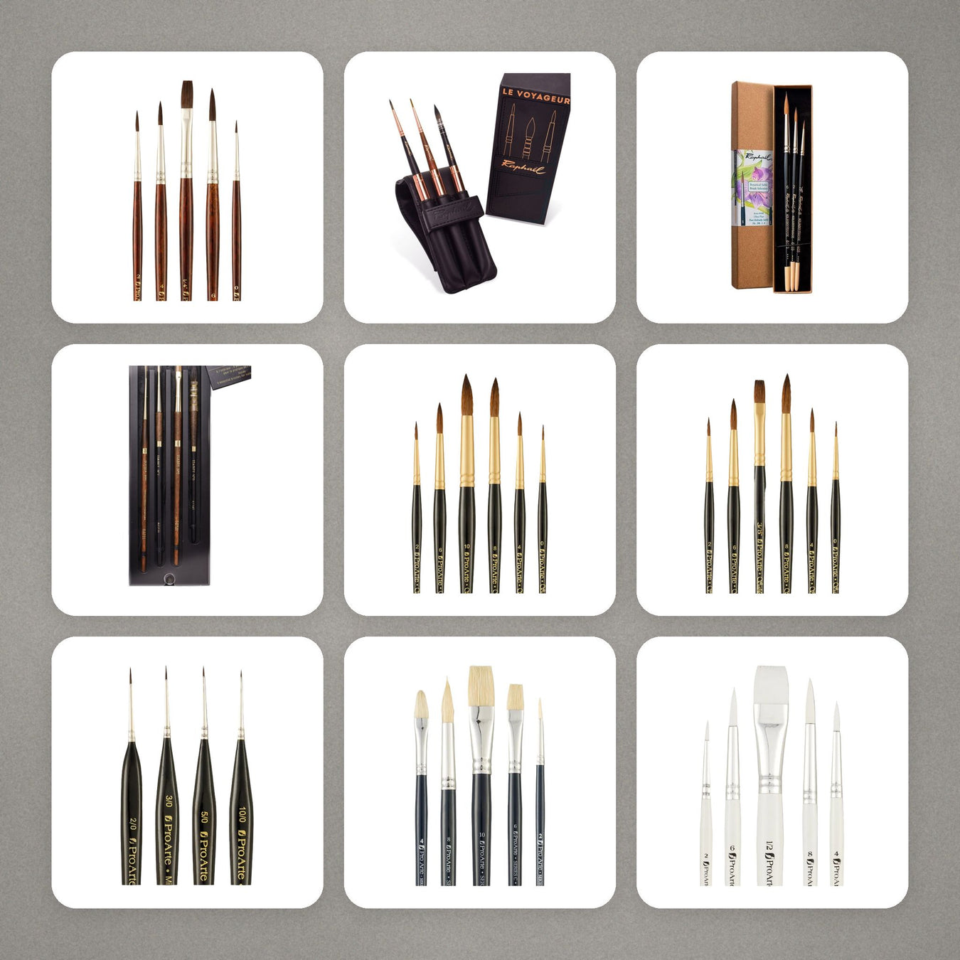 Brush Sets at Graffiti Gallery