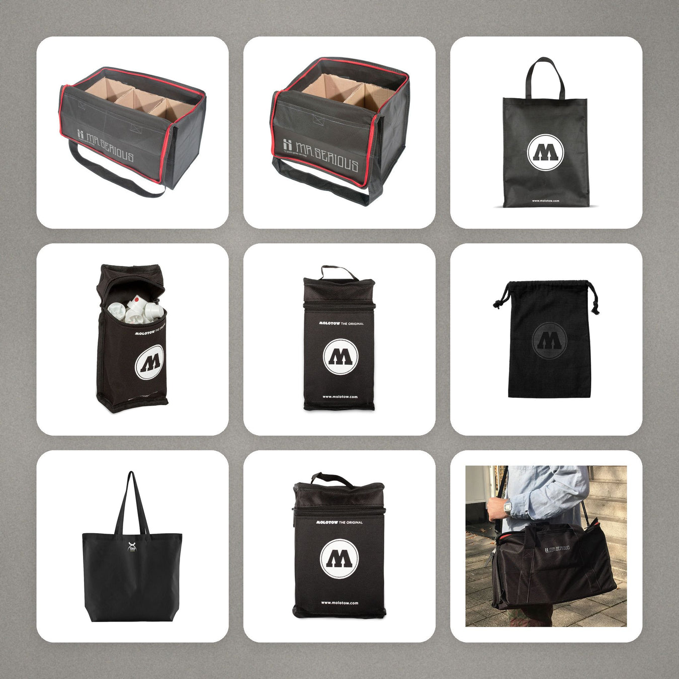 Bags at Graffiti Gallery