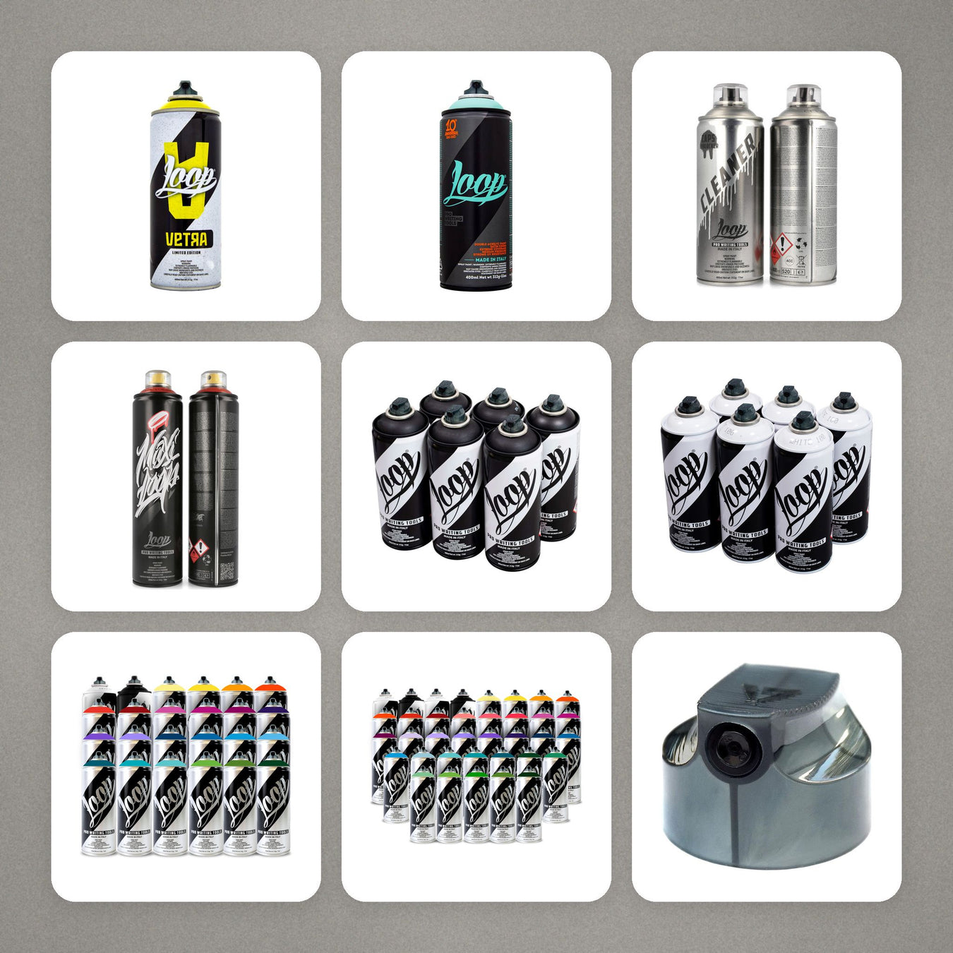 Loop Spray Paint at Graffiti Gallery