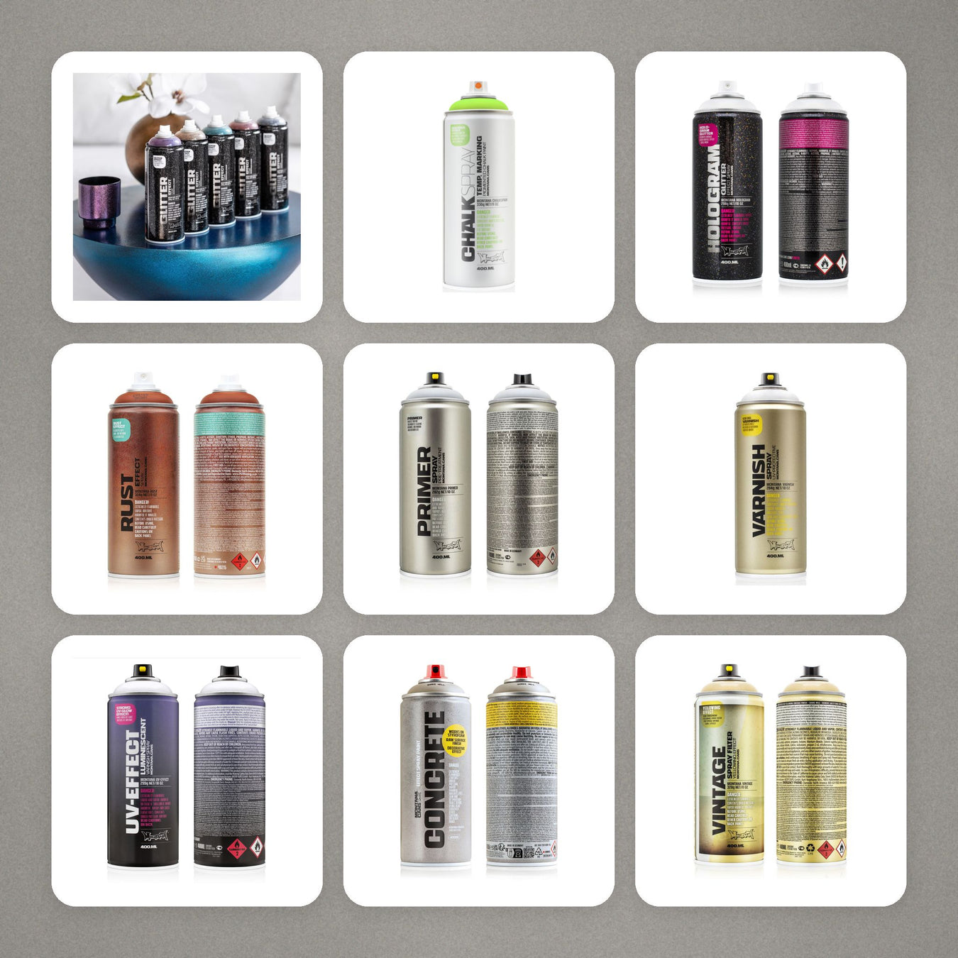 Montana Tech & Effects Spray Paint at Graffiti Gallery