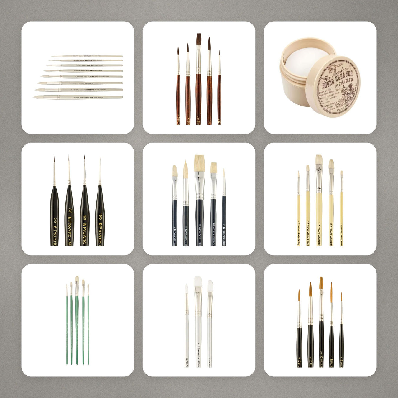 Oil Brushes at Graffiti Gallery