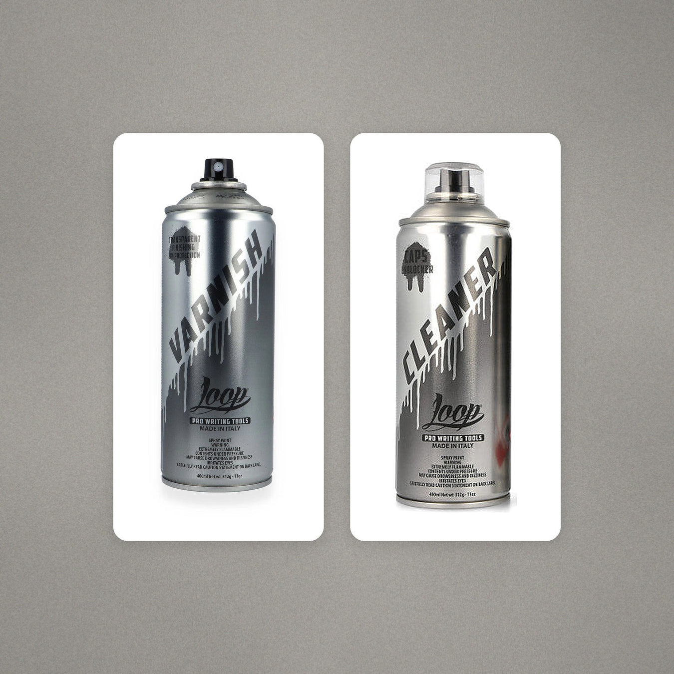 LOOP Varnish and LOOP Cap Cleaner 400ml at Graffiti Gallery
