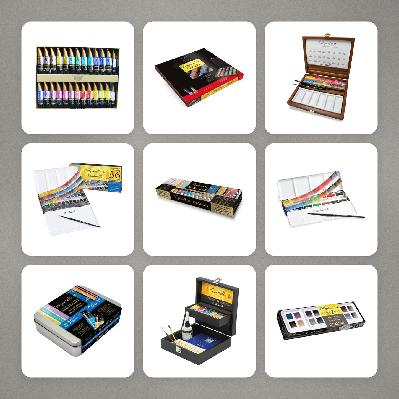 Watercolour Sets at Graffiti Gallery