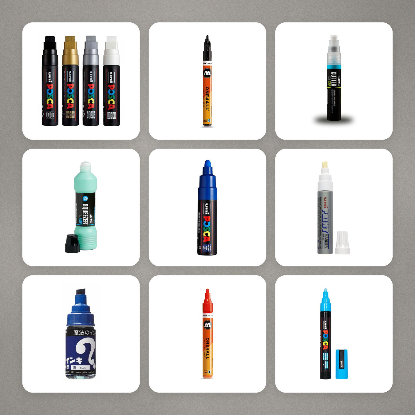Markers & Pens at Graffiti Gallery