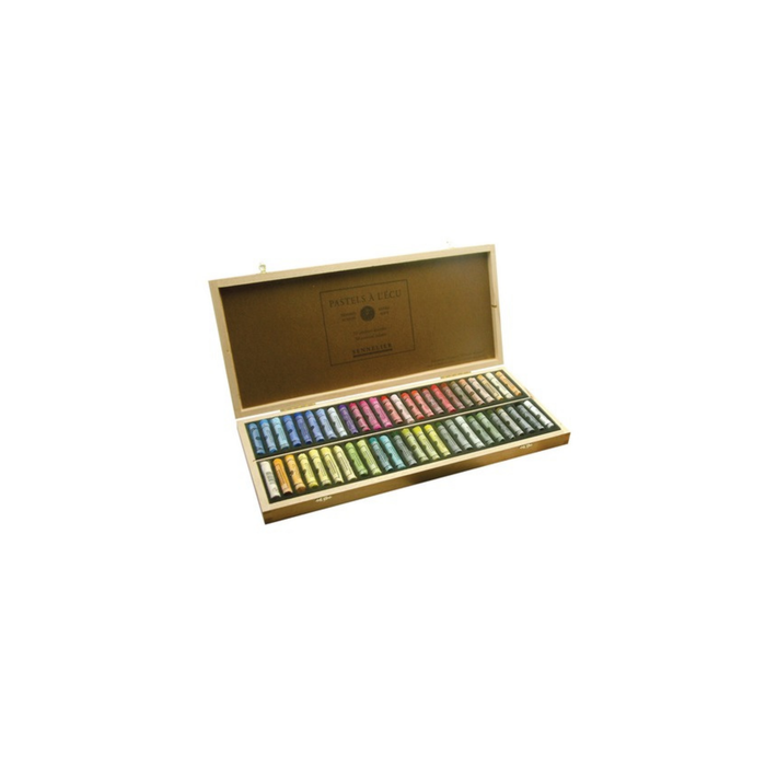Sennelier Extra Soft Pastel Wooden Box 50 x Assorted