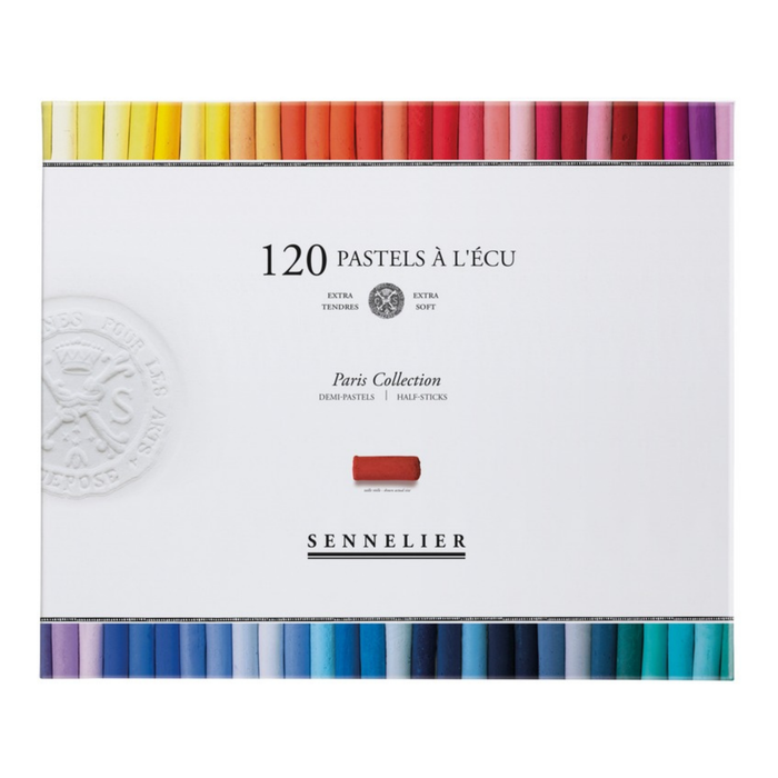 Sennelier Half Stick Pastel Cardboard 120 x Paris Collection