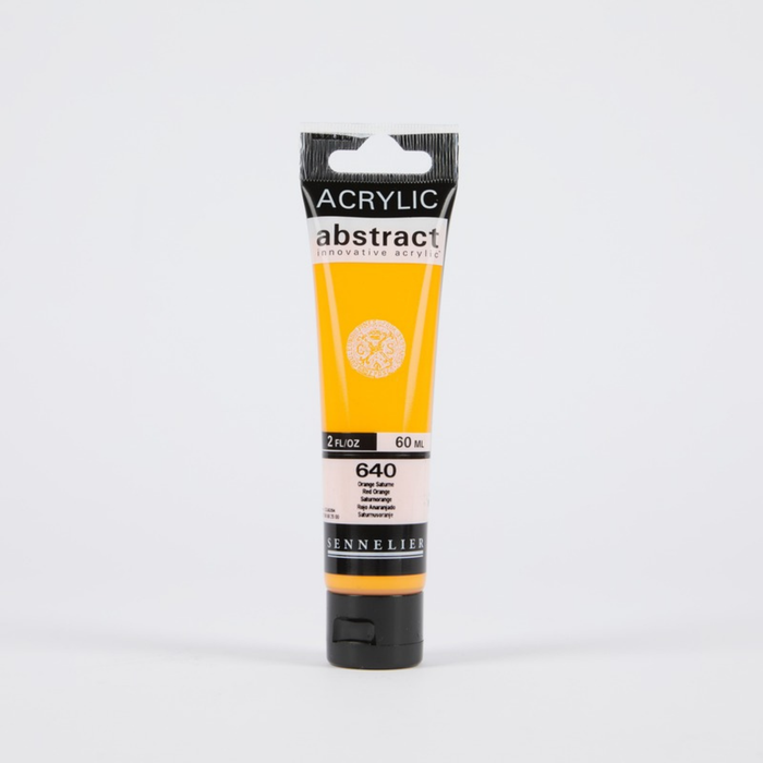 Sennelier Abstract Acrylic 60ml Red Orange 640