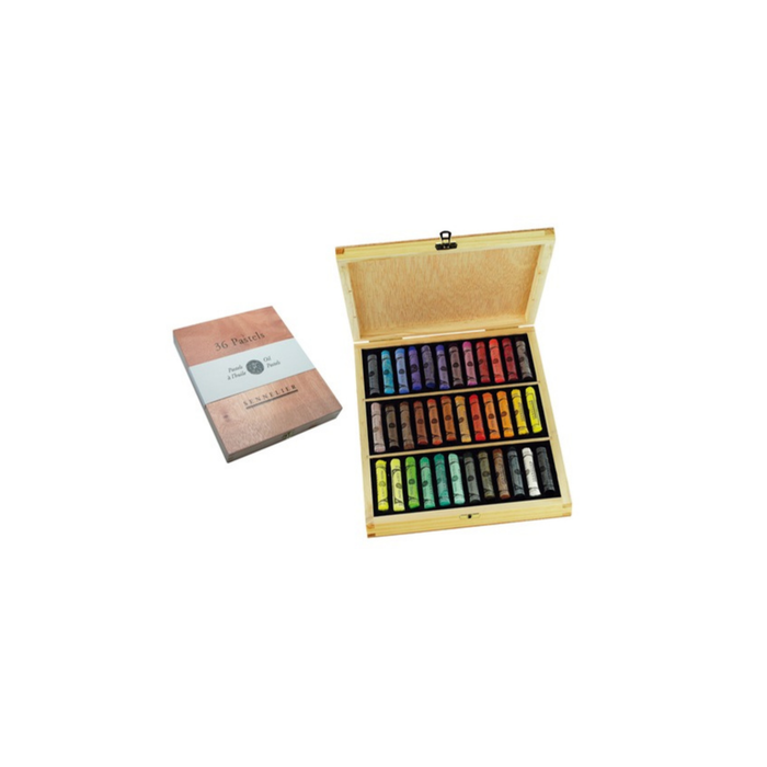 Sennelier Extra Soft Pastel Wooden Box 36 x Assorted