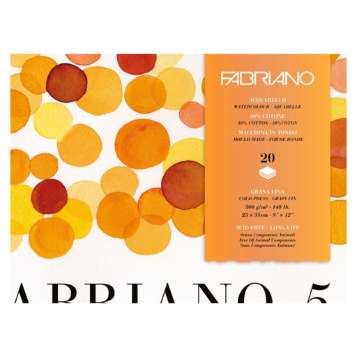Fabriano 5 Watercolour Block - Cold Pressed