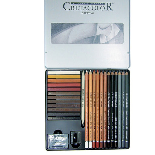 Cretacolor Creativo Tin Set