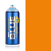 Montana Blue Clockwork Orange spray paint can, 400ml, half-can half-colour swatch