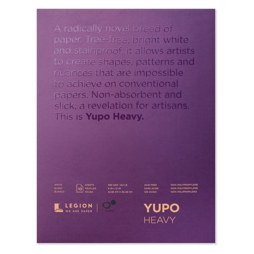 Legion Yupo Heavy Pad synthetic paper pad | Graffiti Gallery UK