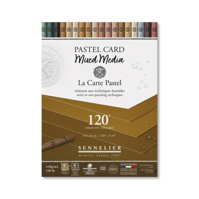 Sennelier La Carte Mixed Media Pastel Pad - Earth Tones | Graffiti Gallery UK