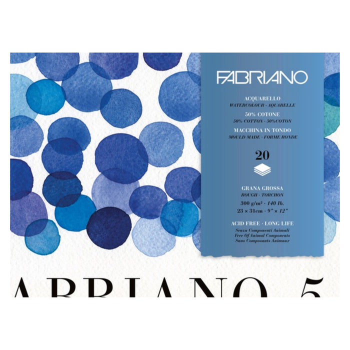 Fabriano 5 Watercolour Block - Rough