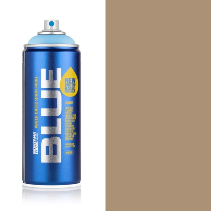 Montana Blue Duck Season spray paint can, 400ml, half-can half-colour swatch