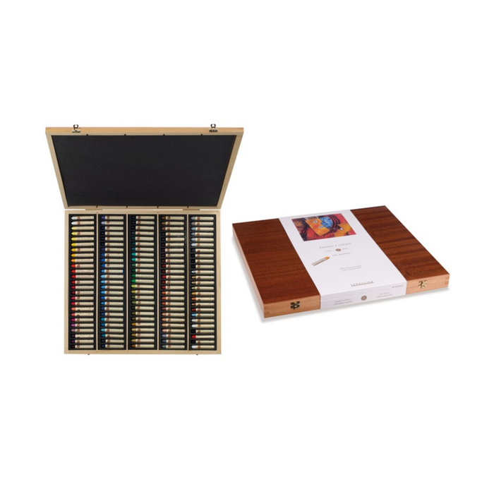 Sennelier Oil Pastel Wooden Box Set 125 x Assorted