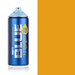 Montana Blue Corny spray paint can, 400ml, half-can half-colour swatch