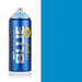 Montana Blue Sky Blue spray paint can, 400ml, half-can half-colour swatch