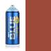 Montana Blue Autumn Leaf spray paint can, 400ml, half-can half-colour swatch