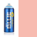Montana Blue Soft Bloom spray paint can, 400ml, half-can half-colour swatch