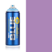 Montana Blue Viola spray paint can, 400ml, half-can half-colour swatch