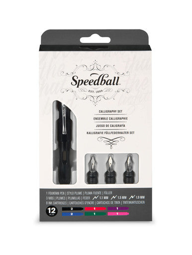 Speedball Calligraphy Fountain Pen Set