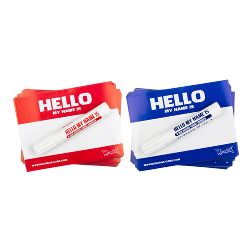 Montana Hello My Name Is Stickers