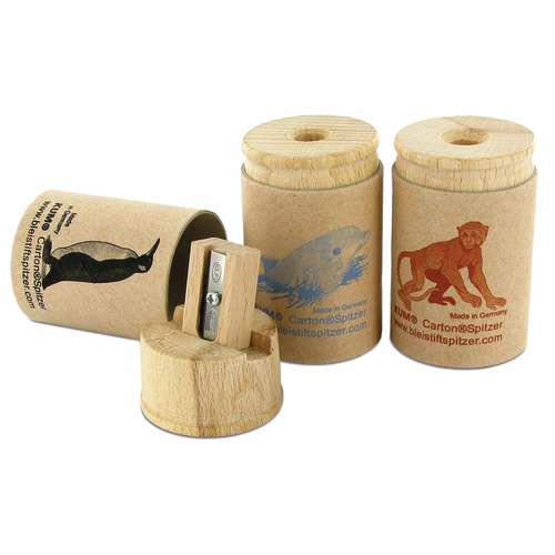 KUM Oko 1 recycled card single drum pencil sharpener