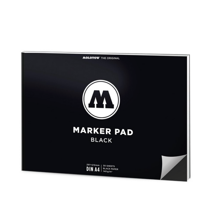 Molotow Marker Pad Black DIN A4 landscape