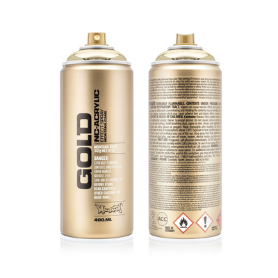 Montana Gold 400ml artist spray paint can