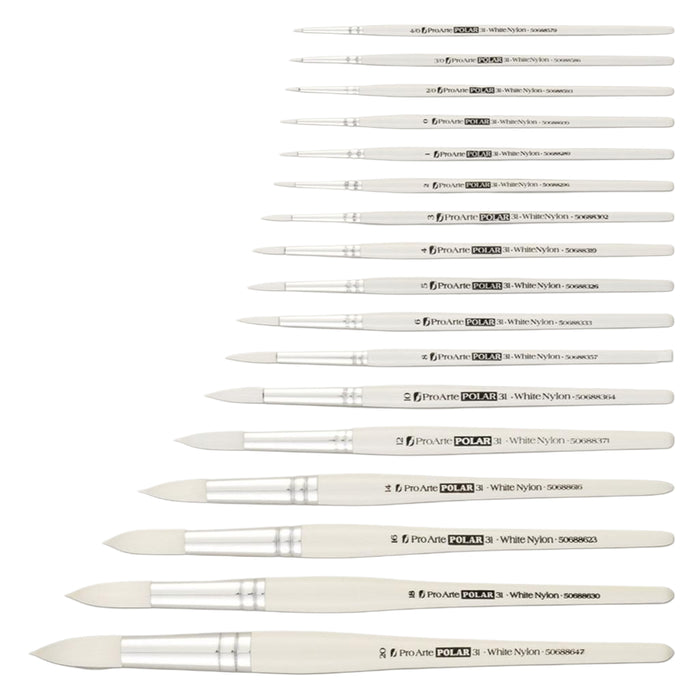 Pro Arte Series 31 Polar Round Brushes
