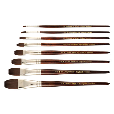 Pro Arte Series 204 Acrylix One Stroke Brushes