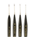 Pro Arte W12 miniature painting brush set with fine synthetic detail brushes for acrylic and oil painting