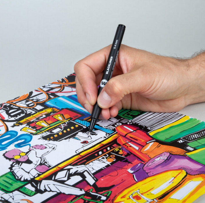 Molotow Blackliner - Set 1 (4 Markers)