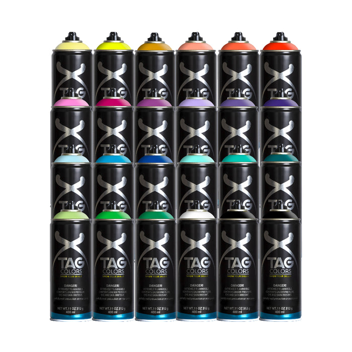 TAG Colors Pack of 24 - GRAFFITI GALLERY