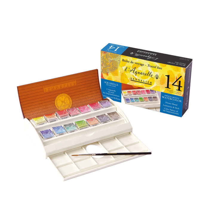 Sennelier Watercolour Plastic Box Set