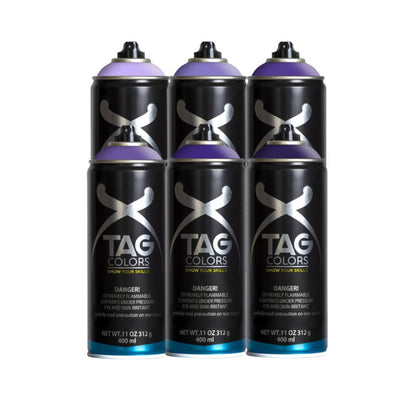 TAG Colors Violet Tones Pack of 6