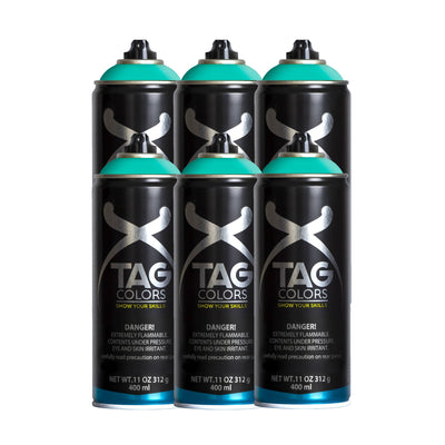 TAG COLORS Syrio Green Pack of 6