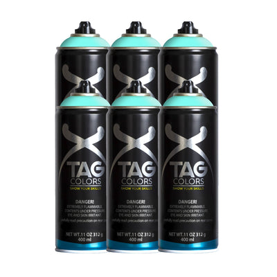 TAG COLORS Planet Express Green Pack of 6