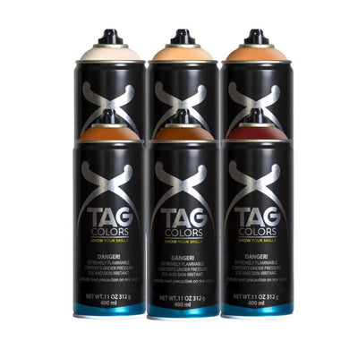 TAG Colors Mixed Browns Pack of 6