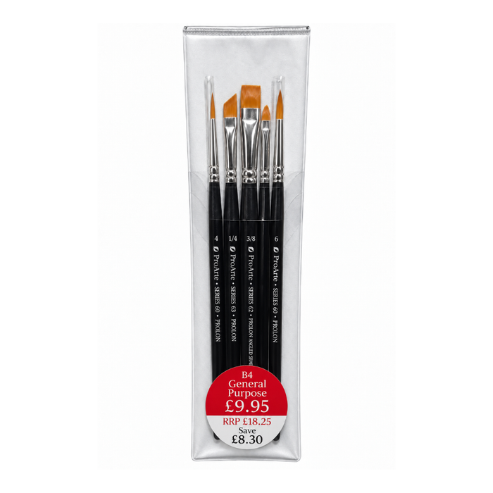 Pro Arte General Purpose Brush Pack B4