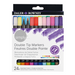 Daler Rowney Simply Double Tip Markers, pack of 24 assorted colours - Graffiti Gallery