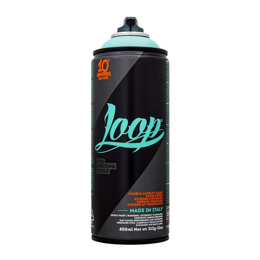 Loop spray paint can