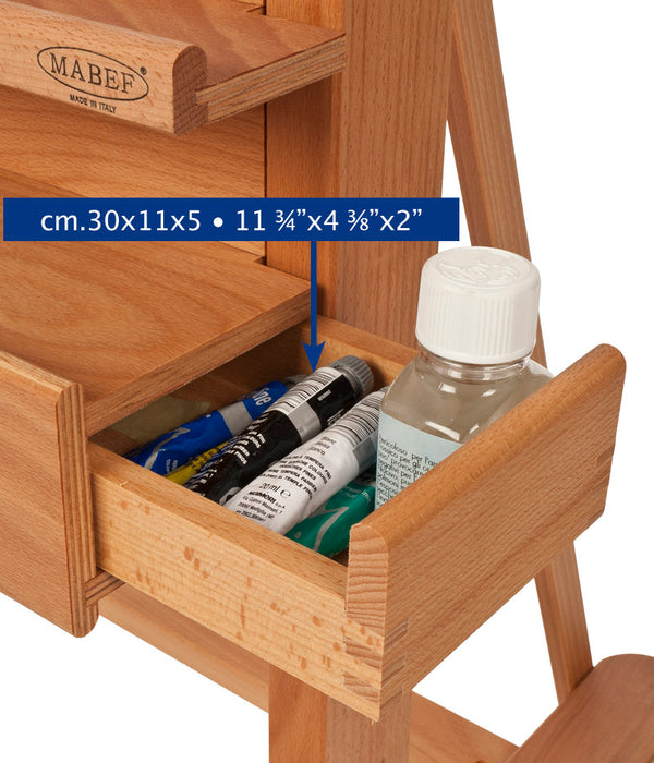 Mabef M/05 Studio Easel – Professional Wooden Artist Easel